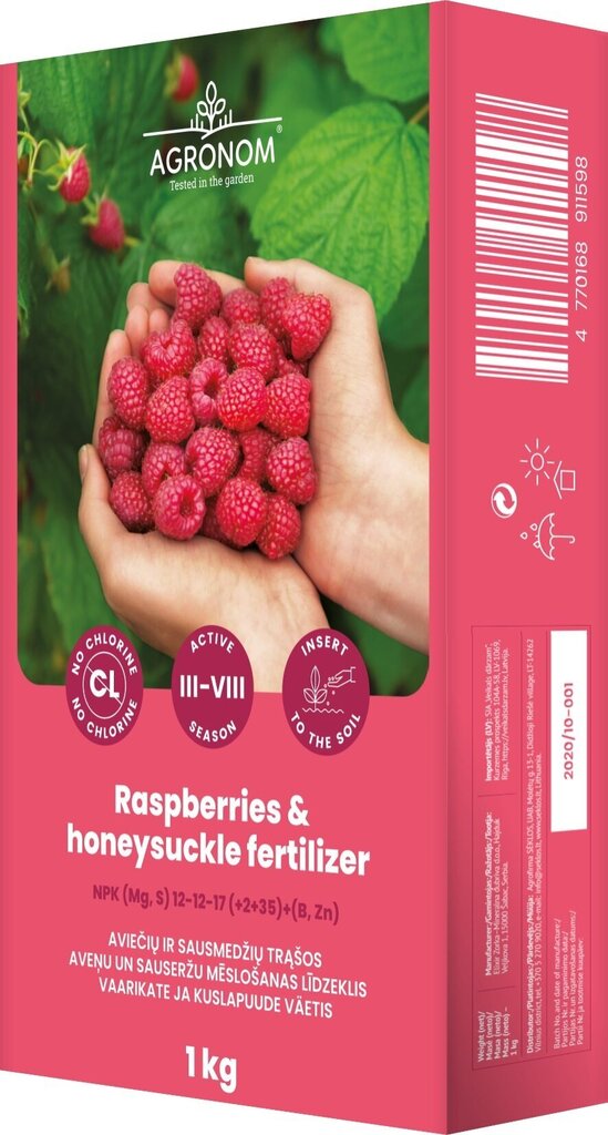 VAARIKATE JA KUSLAPUUDE VÄETIS цена и информация | Kuivväetised | kaup24.ee