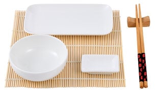 Сервиз посуды для суши Masterpro, 12 частей цена и информация | Посуда, тарелки, обеденные сервизы | kaup24.ee