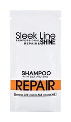 Восстановительный, увлажняющий шампунь для волос Stapiz Sleek Line Repair 15 мл цена и информация | Шампуни | kaup24.ee