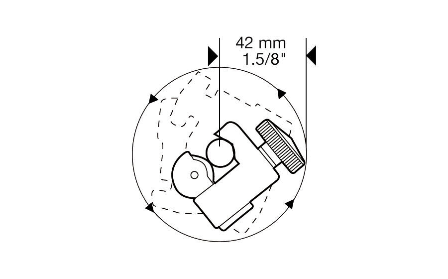 Super Ego PRO MINI CU torulõikur (6-22 mm) hind ja info | Käsitööriistad | kaup24.ee