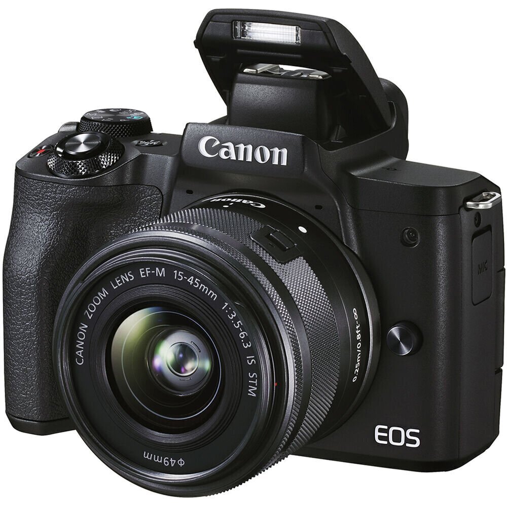 Canon EOS M50 Mark II EF-M 15-45mm IS STM + EF-M 22mm STM hind ja info | Fotoaparaadid | kaup24.ee