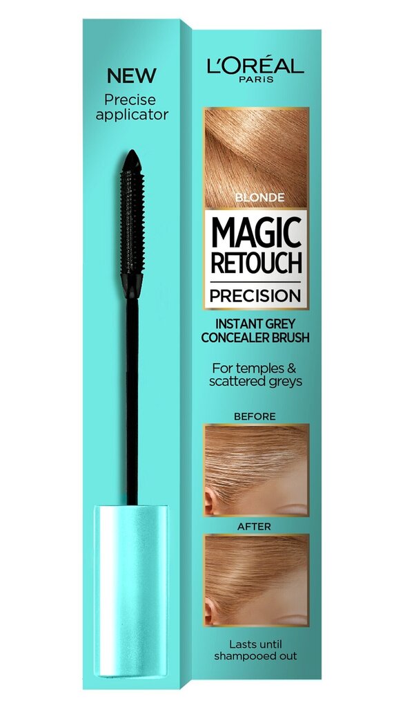 Juuksetušš L'oreal Paris Magic Retouch Precision 8 ml, Blonde hind ja info | Juuksevärvid | kaup24.ee