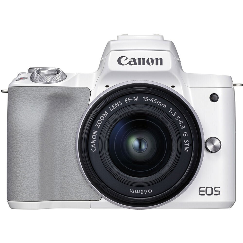 Canon EOS M50 Mark II EF-M 15-45mm IS STM + EF-M 22mm STM цена и информация | Fotoaparaadid | kaup24.ee