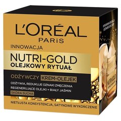 Näokreem L'oreal Paris Nutro Gold Extraordinary 50 ml hind ja info | Näokreemid | kaup24.ee