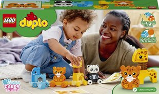 10955 LEGO® DUPLO Creative Play Поезд для животных цена и информация | Конструкторы и кубики | kaup24.ee