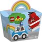10957 LEGO® DUPLO Tuletõrjehelikopter ja politseiauto hind ja info | Klotsid ja konstruktorid | kaup24.ee