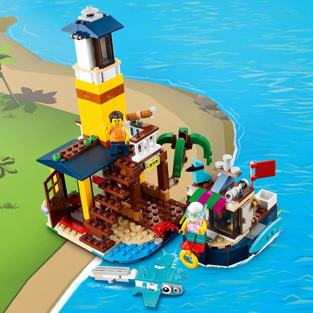 31118 LEGO® Creator Surfari rannamaja hind ja info | Klotsid ja konstruktorid | kaup24.ee