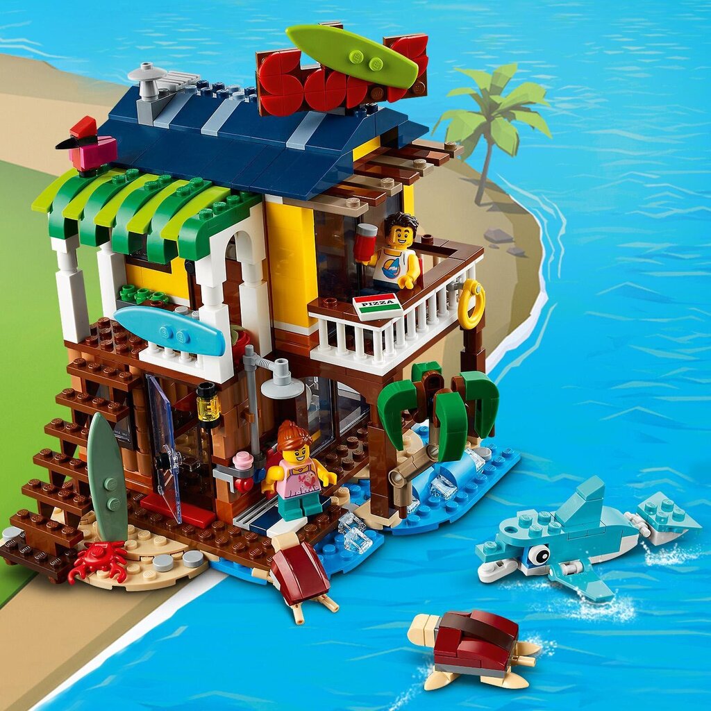 31118 LEGO® Creator Surfari rannamaja hind ja info | Klotsid ja konstruktorid | kaup24.ee