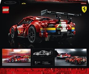 42125 LEGO® Technic Ferrari 488 GTE „AF Corse #51“ цена и информация | Конструкторы и кубики | kaup24.ee