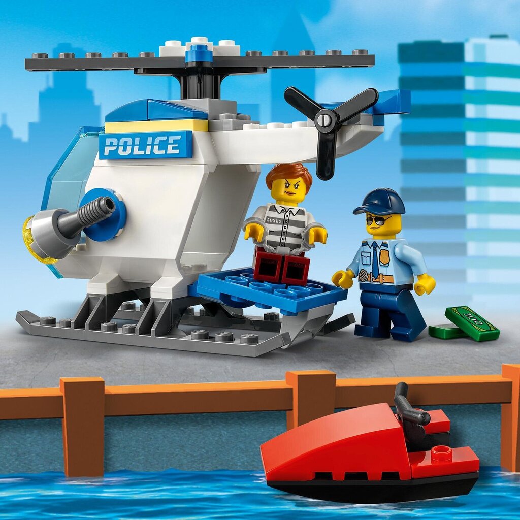60275 LEGO® City Politseihelikopter цена и информация | Klotsid ja konstruktorid | kaup24.ee