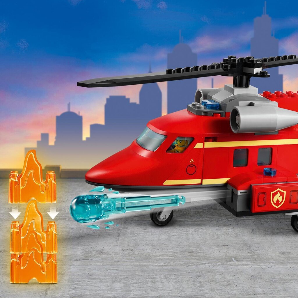 60281 LEGO® City Tuletõrjehelikopter hind ja info | Klotsid ja konstruktorid | kaup24.ee