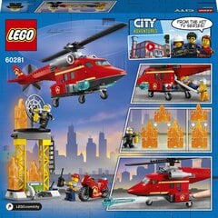 60281 LEGO® City Tuletõrjehelikopter цена и информация | Конструкторы и кубики | kaup24.ee