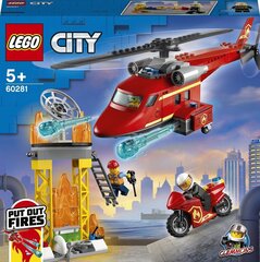 60281 LEGO® City Tuletõrjehelikopter hind ja info | Klotsid ja konstruktorid | kaup24.ee