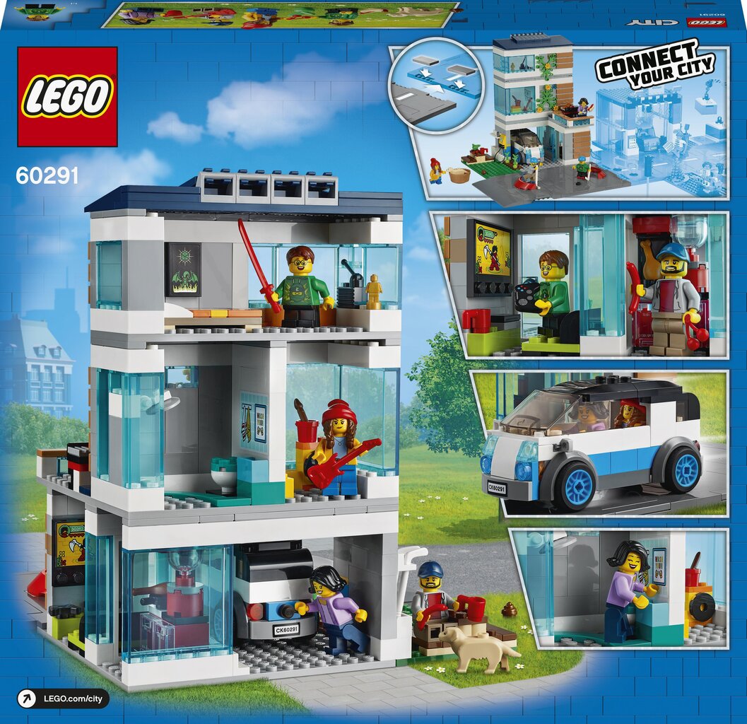 60291 LEGO® City Community Семейный дом цена | kaup24.ee