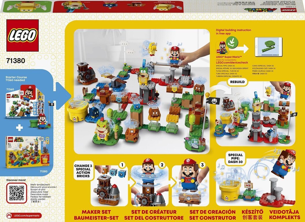 71380 LEGO® Super Mario Kokkupandav seikluselooja komplekt hind ja info | Klotsid ja konstruktorid | kaup24.ee