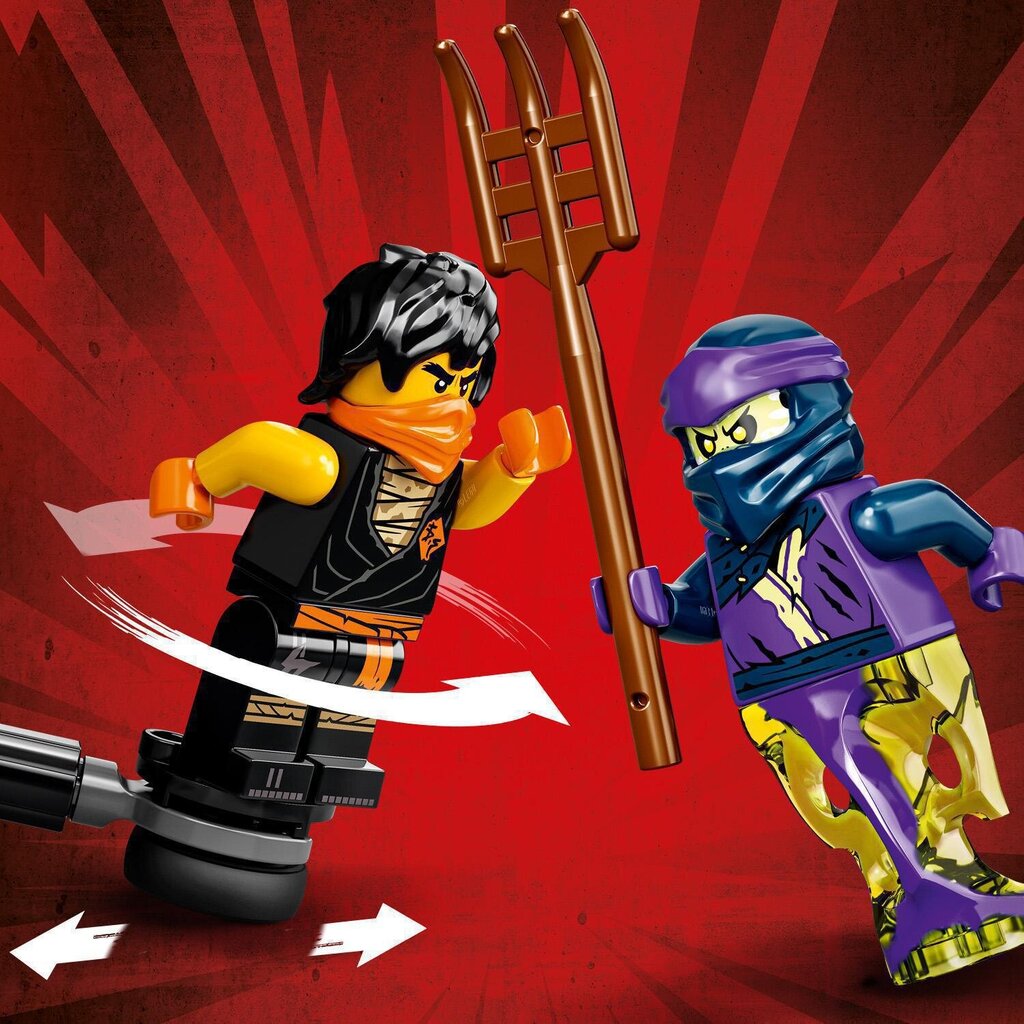 71733 LEGO® NINJAGO Cole vs kummitussõdalane hind ja info | Klotsid ja konstruktorid | kaup24.ee