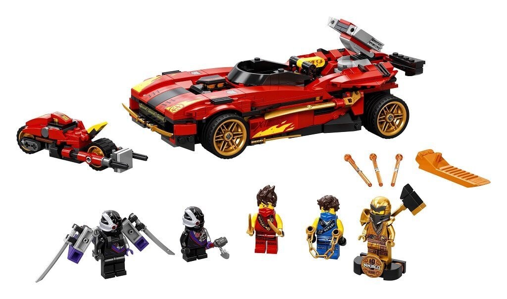 71737 LEGO® NINJAGO X-1 Tuleninja hind ja info | Klotsid ja konstruktorid | kaup24.ee