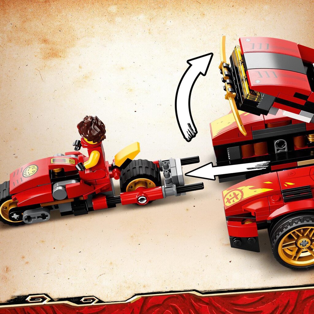 71737 LEGO® NINJAGO X-1 Tuleninja hind ja info | Klotsid ja konstruktorid | kaup24.ee