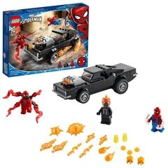 76173 LEGO® Marvel Super Heroes Человек-Паук и Темный байкер против Carnage цена и информация | Конструкторы и кубики | kaup24.ee