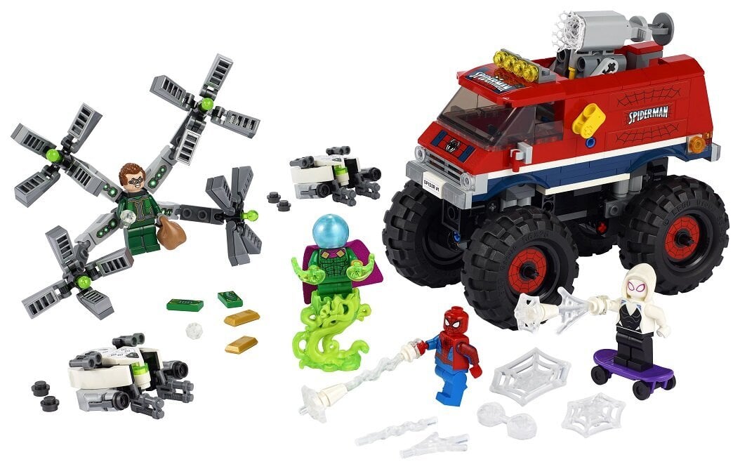 76174 LEGO® Super Heroes Ämblikmehe veoauto koletis vs Mysterio hind ja info | Klotsid ja konstruktorid | kaup24.ee