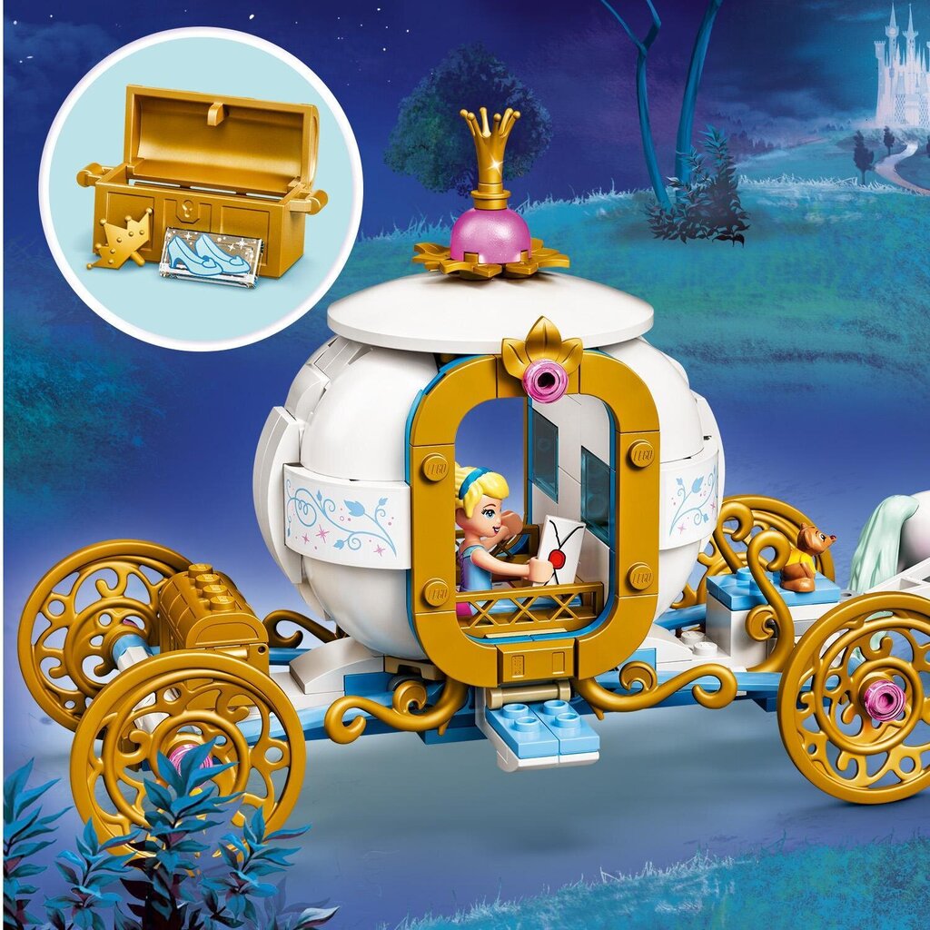 43192 LEGO® | Disney Princess Tuhkatriinu kuninglik vanker hind ja info | Klotsid ja konstruktorid | kaup24.ee