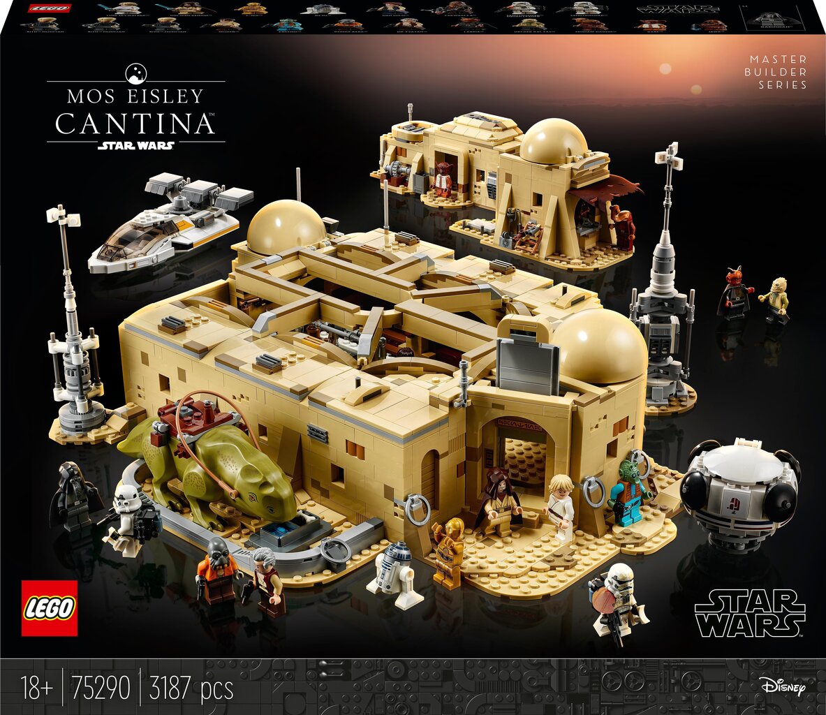 75290 LEGO® Star Wars Mos Eisley Cantina цена и информация | Klotsid ja konstruktorid | kaup24.ee