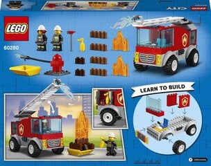 60280 LEGO® City Tuletõrje redelauto цена и информация | Конструкторы и кубики | kaup24.ee