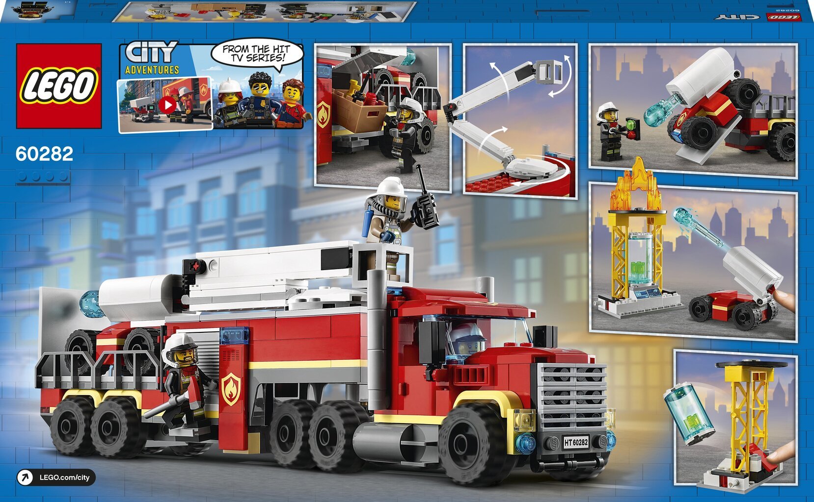 60282 LEGO® City Tuletõrjekomando hind ja info | Klotsid ja konstruktorid | kaup24.ee