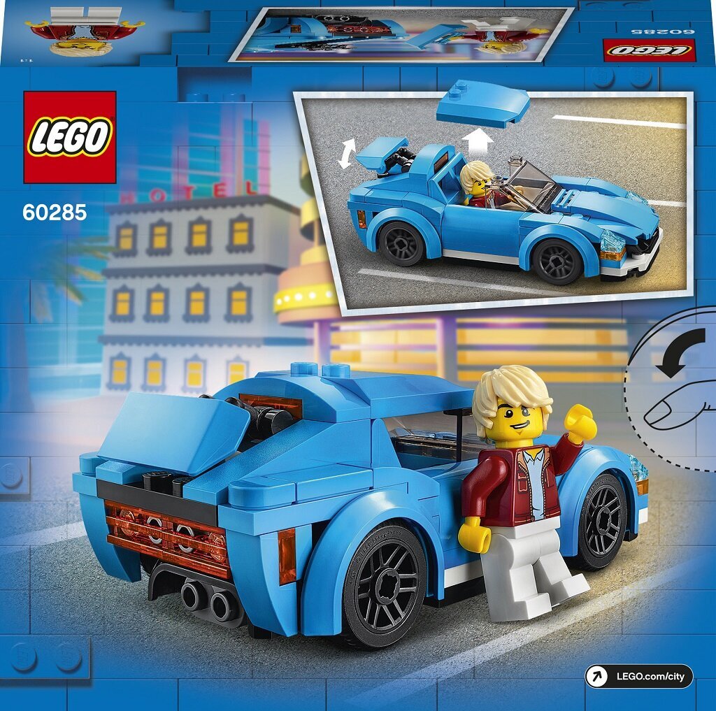 60285 LEGO® City Sportauto цена и информация | Klotsid ja konstruktorid | kaup24.ee