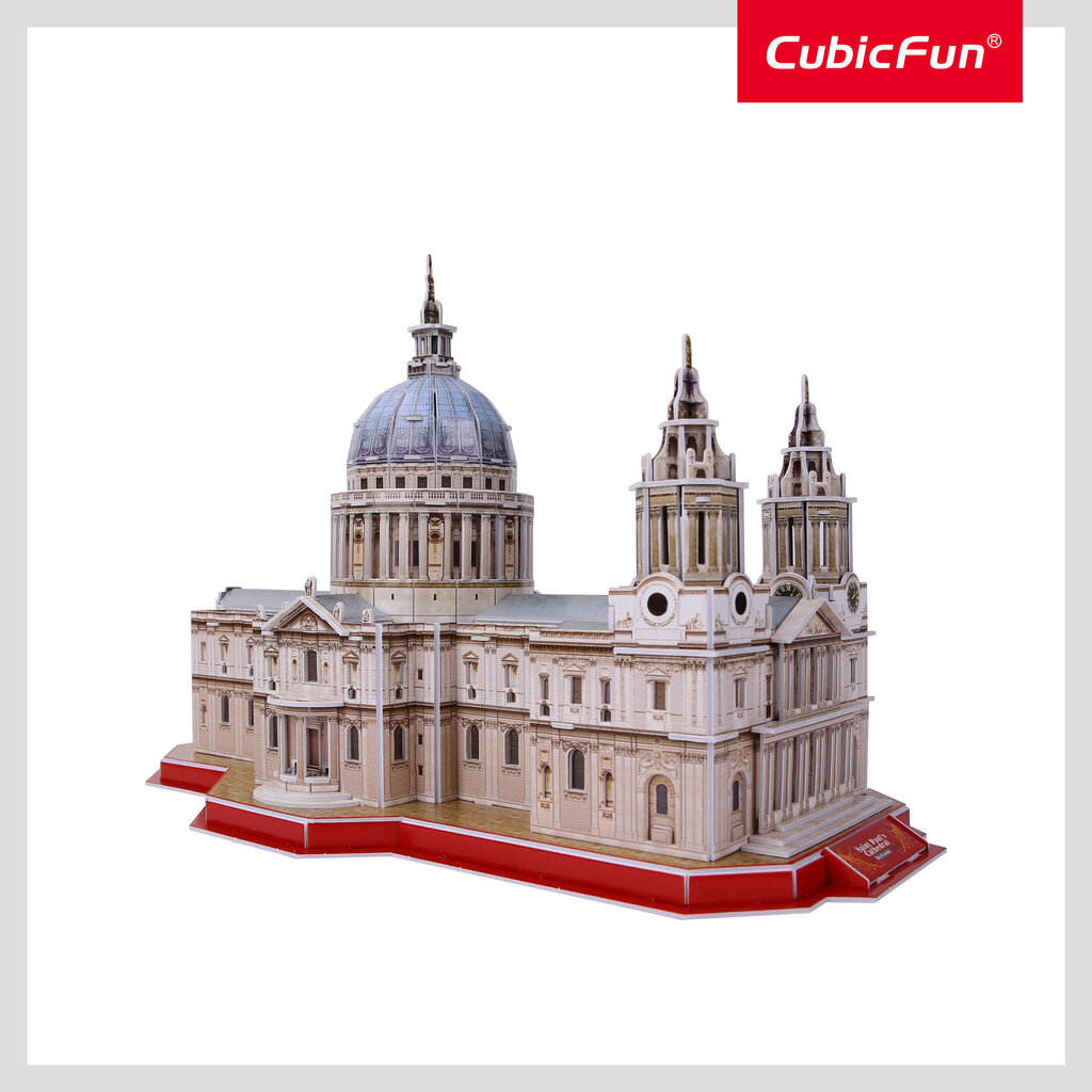 3D pusle CubicFun National Geographic London Püha Pauluse katedraal, 107 tk. hind ja info | Pusled | kaup24.ee