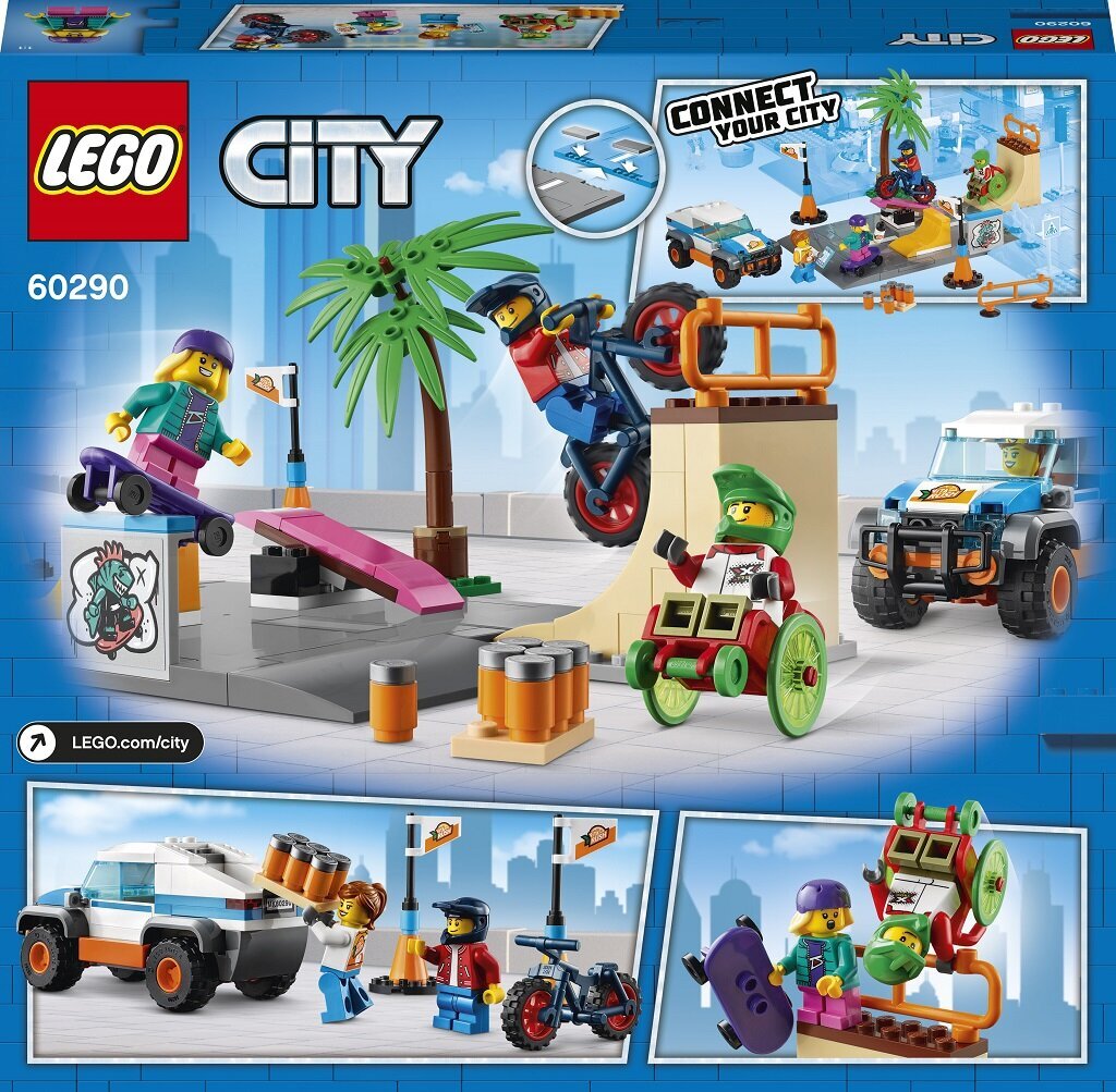 60290 LEGO® City Rulapark цена и информация | Klotsid ja konstruktorid | kaup24.ee