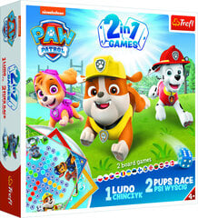 Mängude komplekt 2 in 1 Trefl Käpa Patrull (Paw Patrol) цена и информация | Настольные игры, головоломки | kaup24.ee