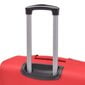 Pehmete ratastega kohvrite komplekt, punane, 3 tk hind ja info | Kohvrid, reisikotid | kaup24.ee