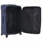 Pehmete ratastega kohvrite komplekt, sinine, 3 tk hind ja info | Kohvrid, reisikotid | kaup24.ee