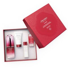 Komplekt Shiseido Ultimune: näoseerum, 50 ml + näovaht 15 ml + näonaha pehmendaja, 30 ml + silmaseerum, 3 ml hind ja info | Näoõlid, seerumid | kaup24.ee