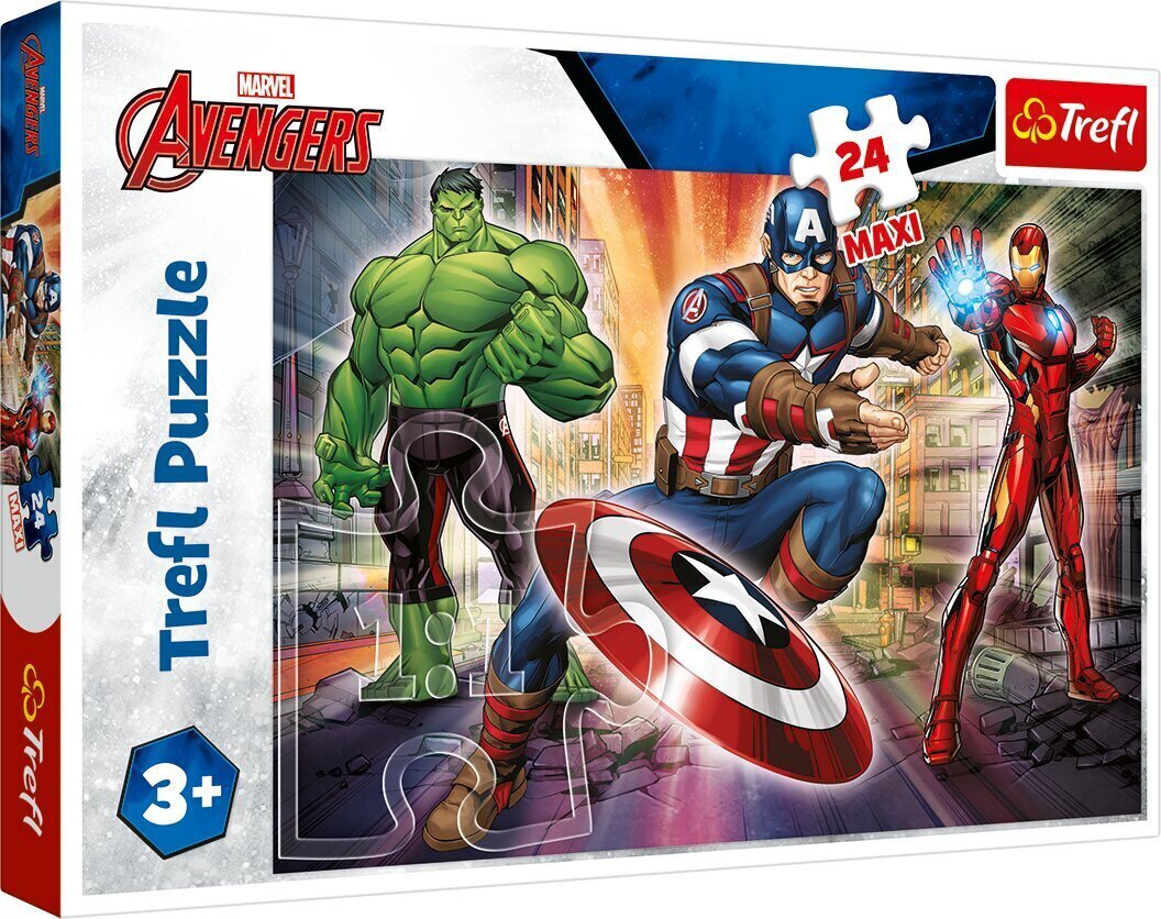 Pusle Maxi Trefl Tasujad (Avengers) 24 tk hind ja info | Pusled | kaup24.ee