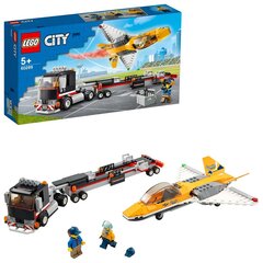 60289 LEGO® City Õhuetenduse reaktiivlennuki veok hind ja info | Klotsid ja konstruktorid | kaup24.ee