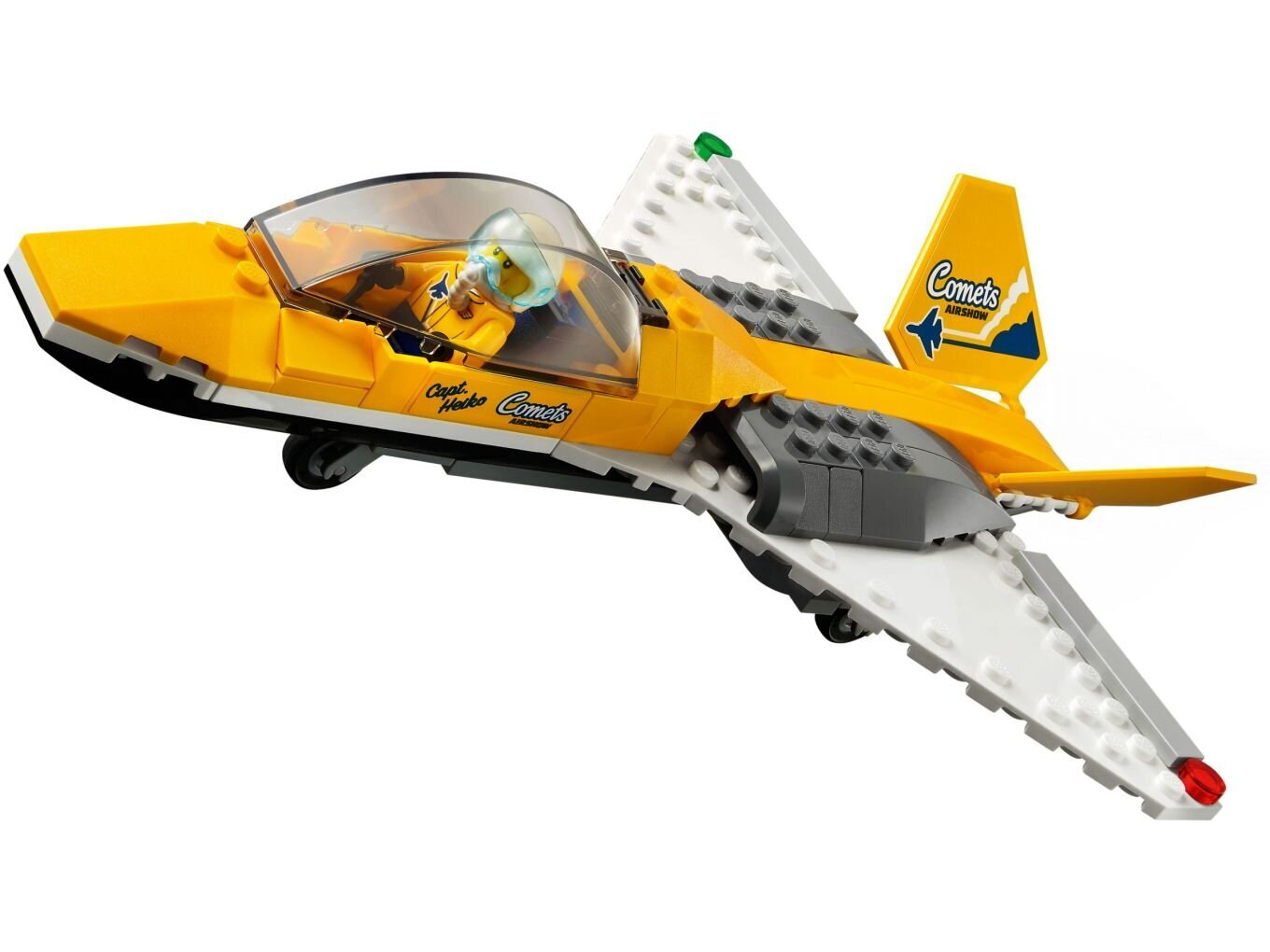 60289 LEGO® City Great Vehicles Платформа для транспортировки реактивного  самолета на авиационном празднике цена | kaup24.ee