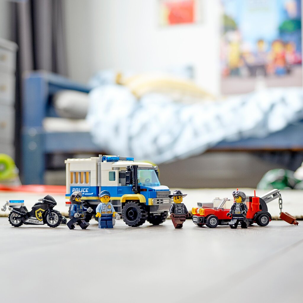 60276 LEGO® City Politseivangi kaubik цена и информация | Klotsid ja konstruktorid | kaup24.ee