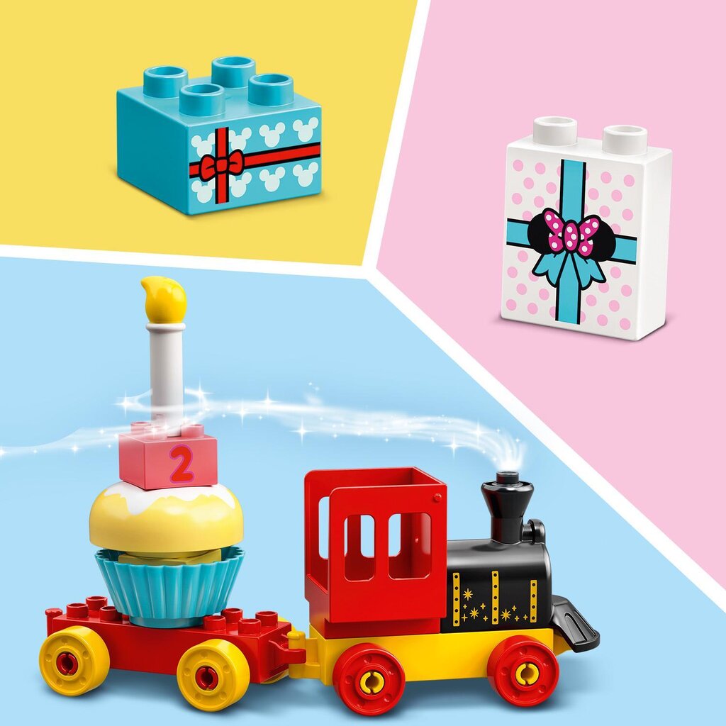 10941 LEGO® DUPLO Disney Miki ja Minnie sünnipäevarong hind ja info | Klotsid ja konstruktorid | kaup24.ee