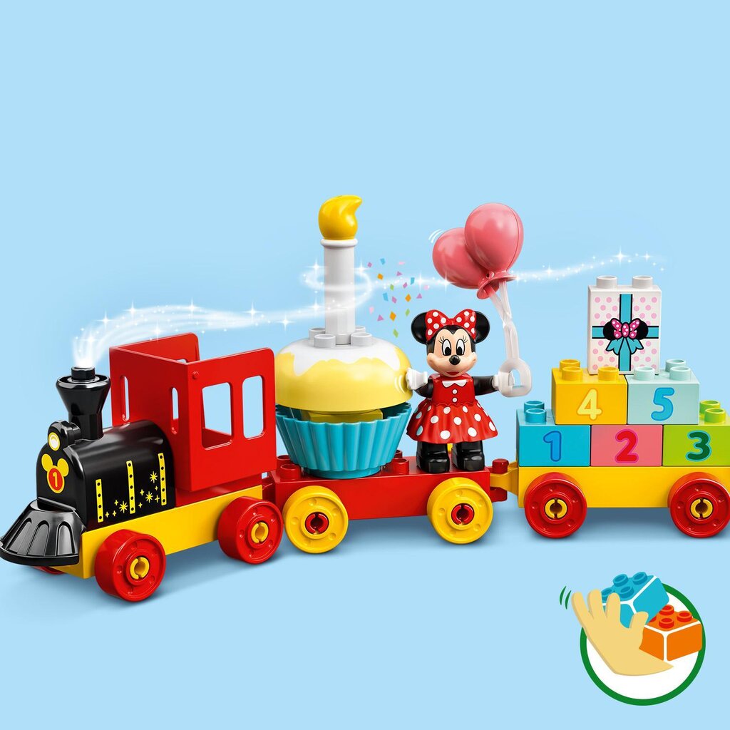 10941 LEGO® DUPLO Disney Miki ja Minnie sünnipäevarong hind ja info | Klotsid ja konstruktorid | kaup24.ee