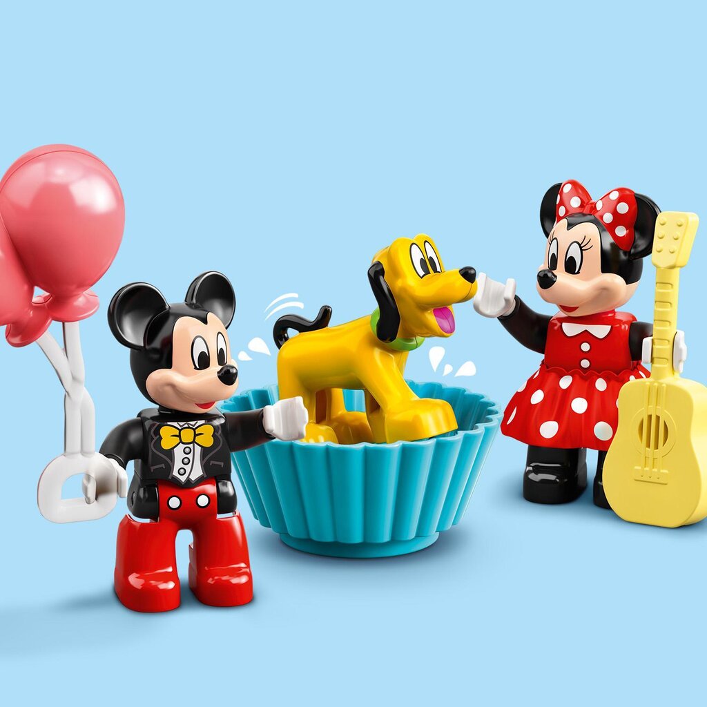 10941 LEGO® DUPLO Disney Miki ja Minnie sünnipäevarong цена и информация | Klotsid ja konstruktorid | kaup24.ee