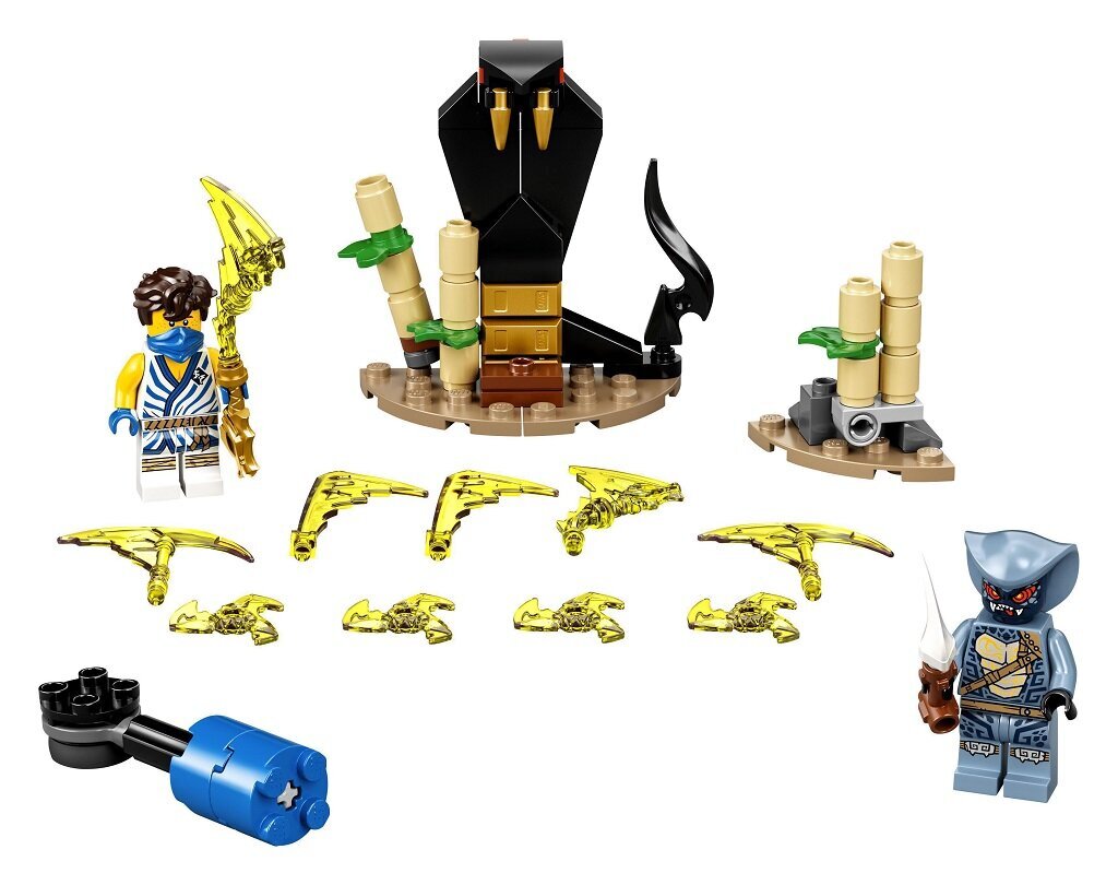 71732 LEGO® NINJAGO Jay vs Serpentine hind ja info | Klotsid ja konstruktorid | kaup24.ee