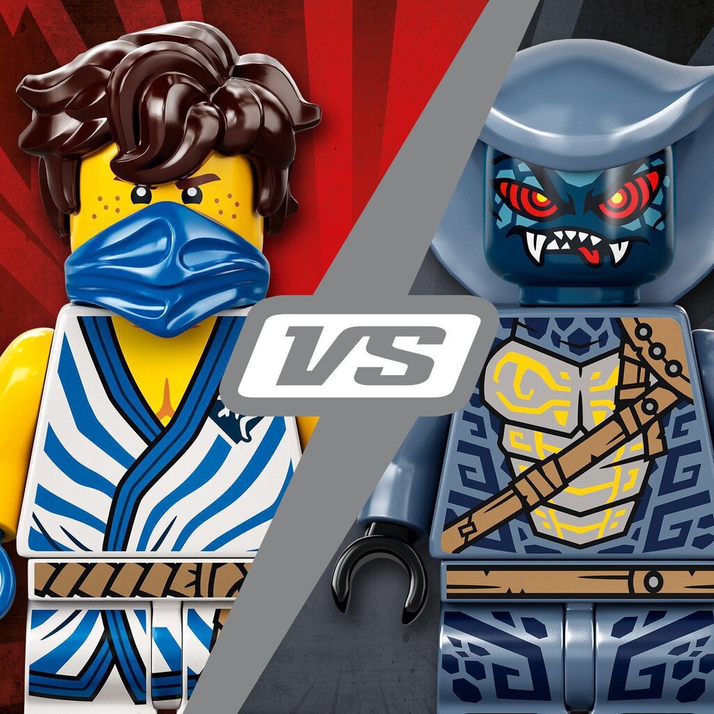 71732 LEGO® NINJAGO Jay vs Serpentine hind ja info | Klotsid ja konstruktorid | kaup24.ee