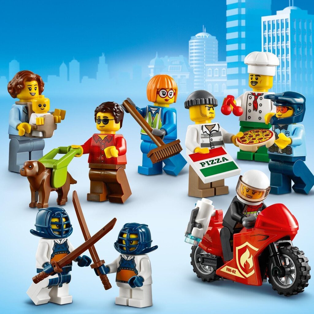 60292 LEGO® City Linnakeskus цена и информация | Klotsid ja konstruktorid | kaup24.ee