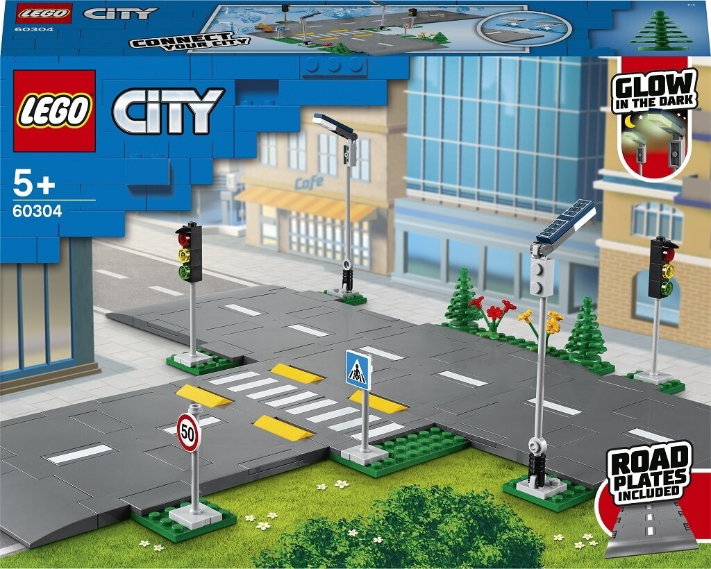 60304 LEGO® City Teeplaadid цена и информация | Klotsid ja konstruktorid | kaup24.ee
