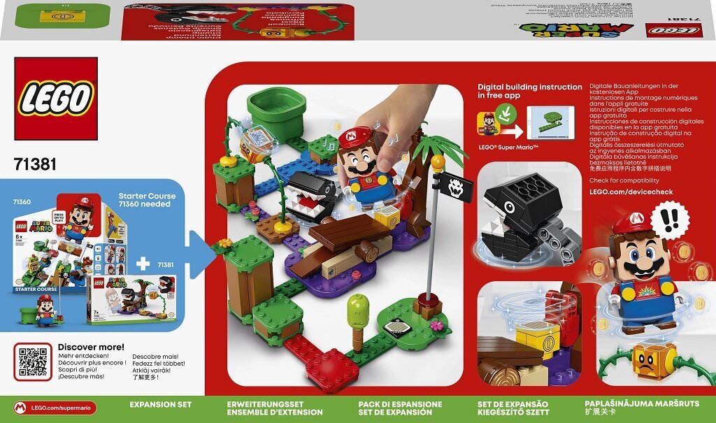 71381 LEGO® Super Mario Kokkupõrge džunglis hind ja info | Klotsid ja konstruktorid | kaup24.ee