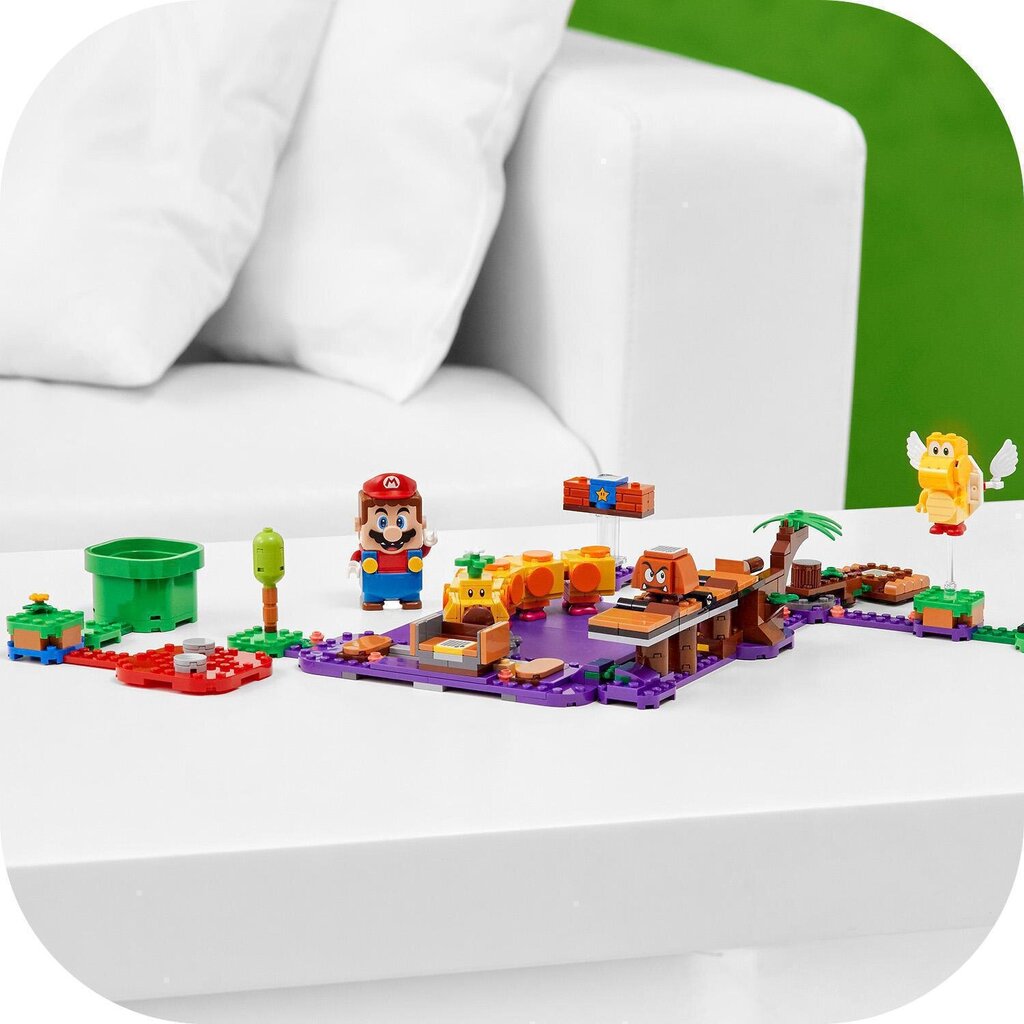 71383 LEGO® Super Mario Caterpillar Poison Swamp laienduskomplekt hind ja info | Klotsid ja konstruktorid | kaup24.ee