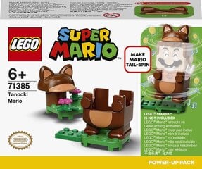 71385 LEGO® Super Mario Tanooki Mario Пакет мощности цена и информация | Конструкторы и кубики | kaup24.ee