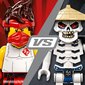 71730 LEGO® NINJAGO Kai vs Skulkin hind ja info | Klotsid ja konstruktorid | kaup24.ee